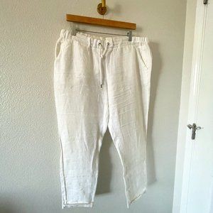 H&M Linen Pull On Pants